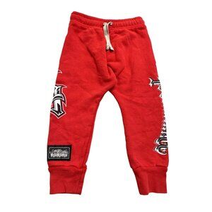 Nununu LA Baggy Pants in Washed Red
